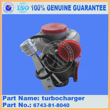 PC300-7 pc360-7 gruppo turbocompressore 6743-81-8040